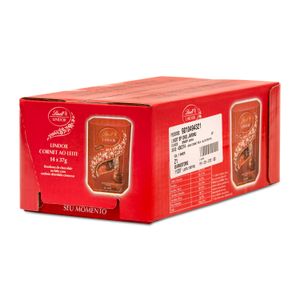 Caixa Fechada - LINDOR Caixa de Trufas ao leite 37,5g - 14 Unidades